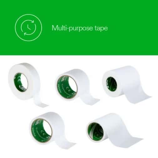 3M Transpore White Medical Tape - Image 2