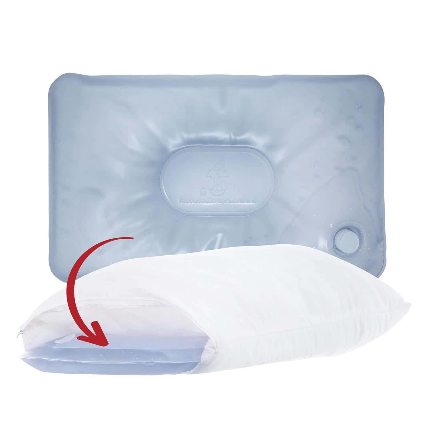 Core Tri-Core Water Pillow Adjustable Cervical Support - Image 1
