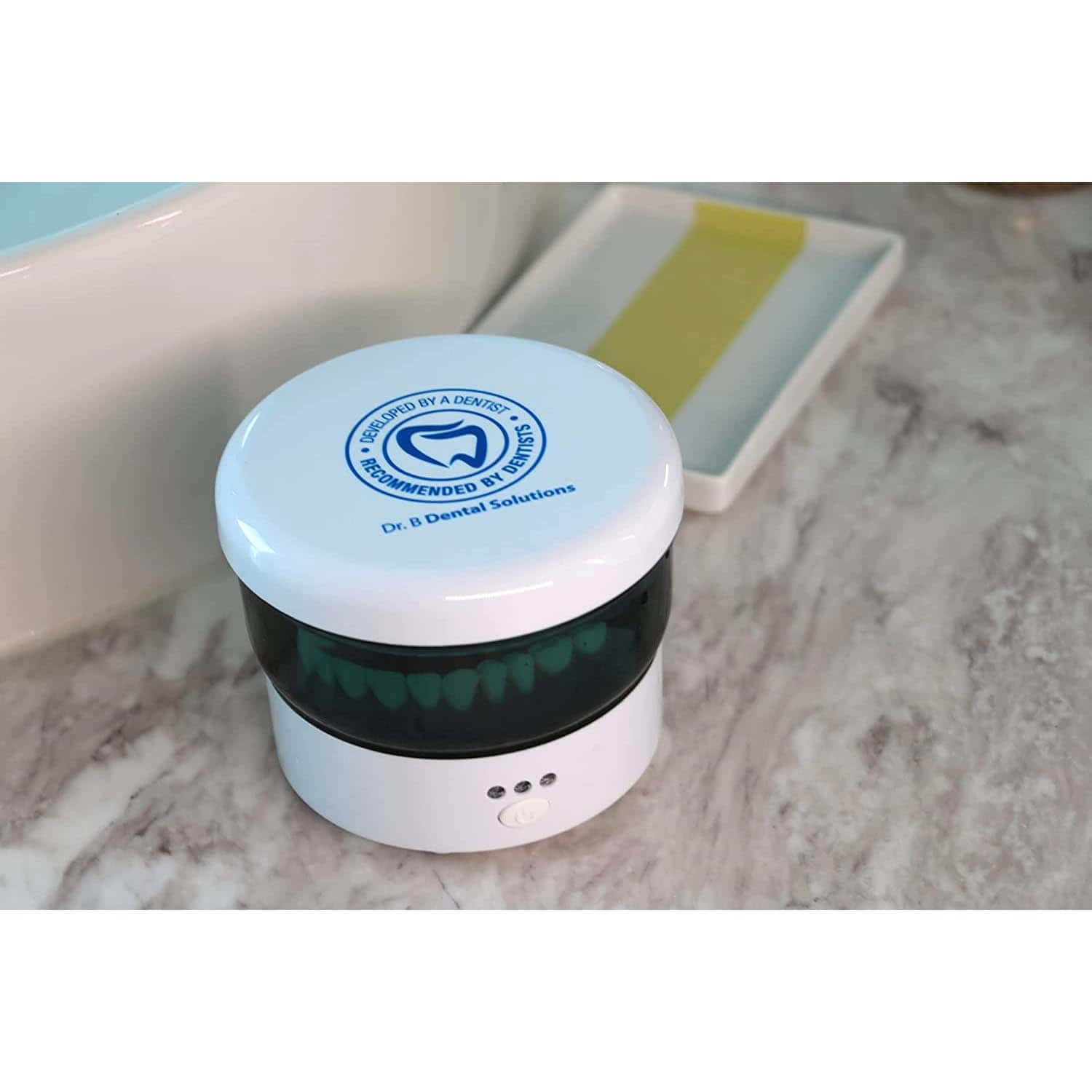 Dr. B Dental Solutions Sonic Cleaner Vibrating Denture Bath - Image 4