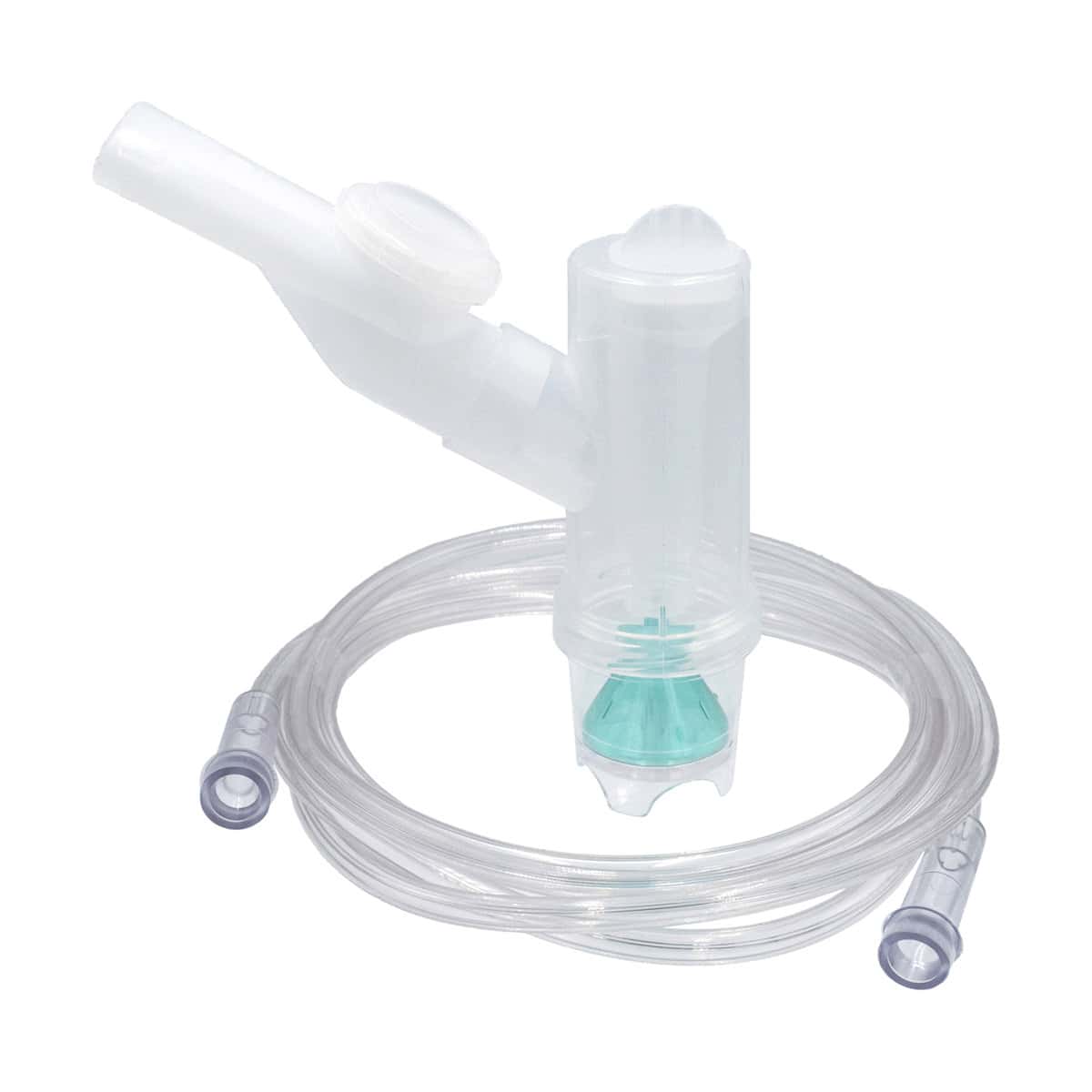 NebuTech Reusable Nebulizer With Mouthpiece With 7 foot Tubing - Image 1