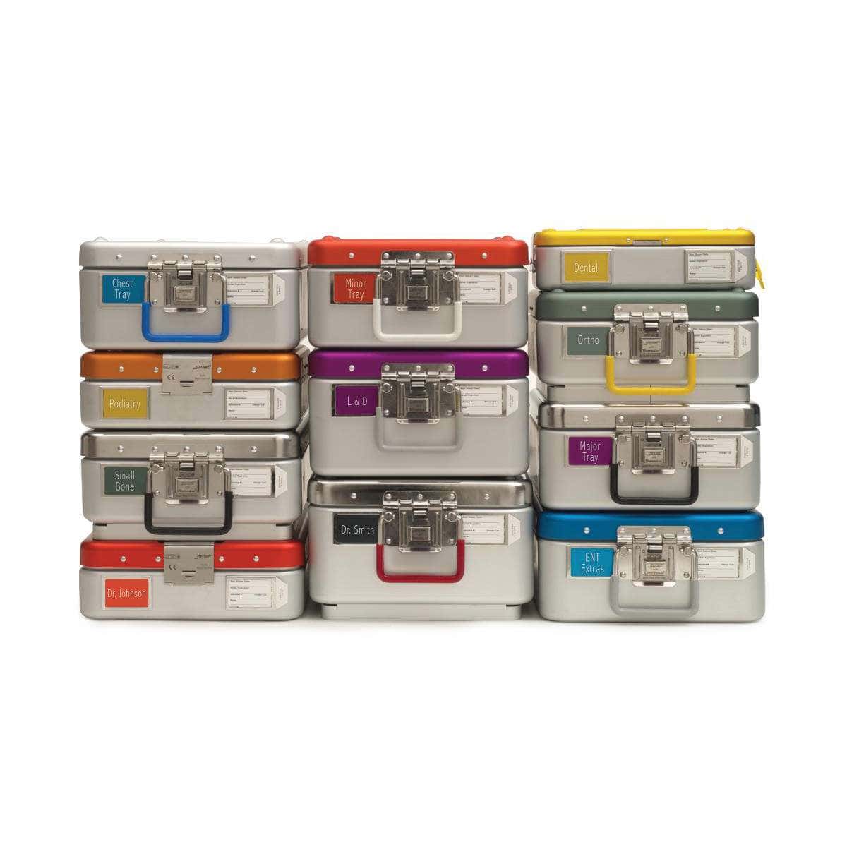 Medline Steriset 3/4 Size Sterilization Container with Lid And Handle - Image 2