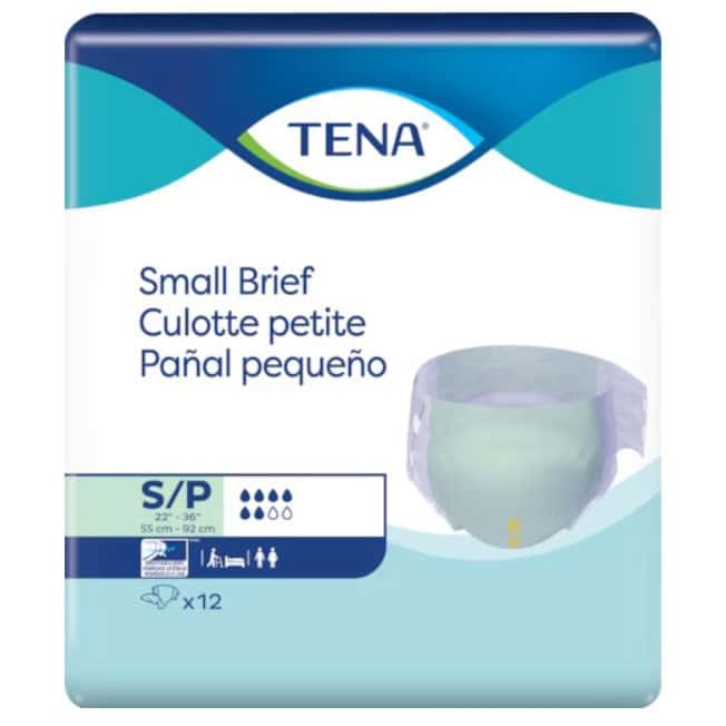 TENA Small Incontinence Brief - Image 1