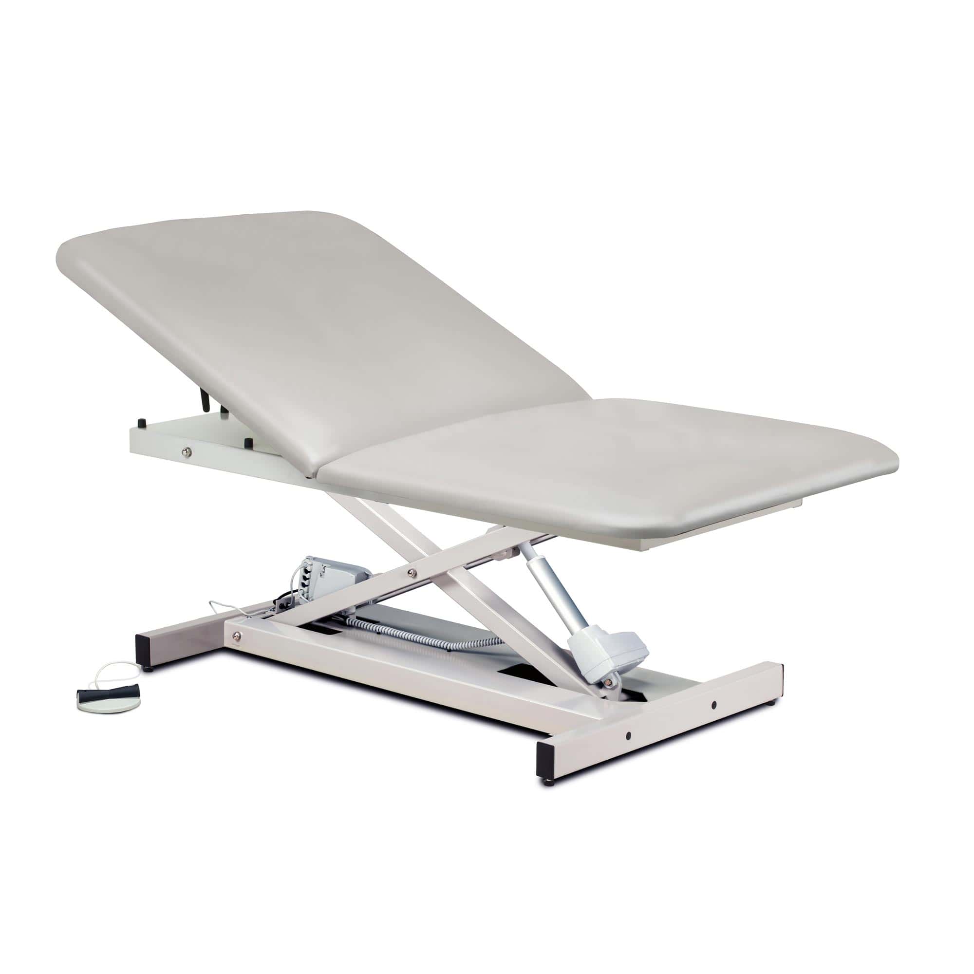 Clinton open base, extra wide, bariatric, power table with adjustable backrest - Image 3