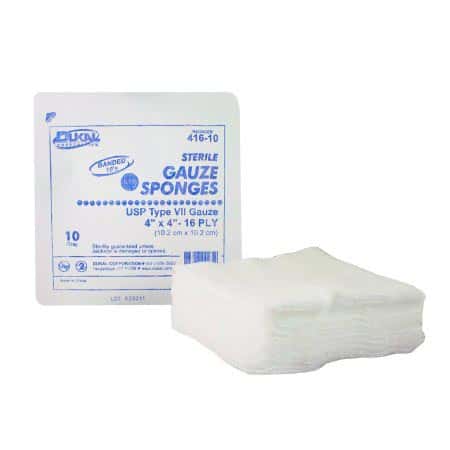 Dukal Cotton USP Type VII Gauze Sponge, Sterile - Image 4