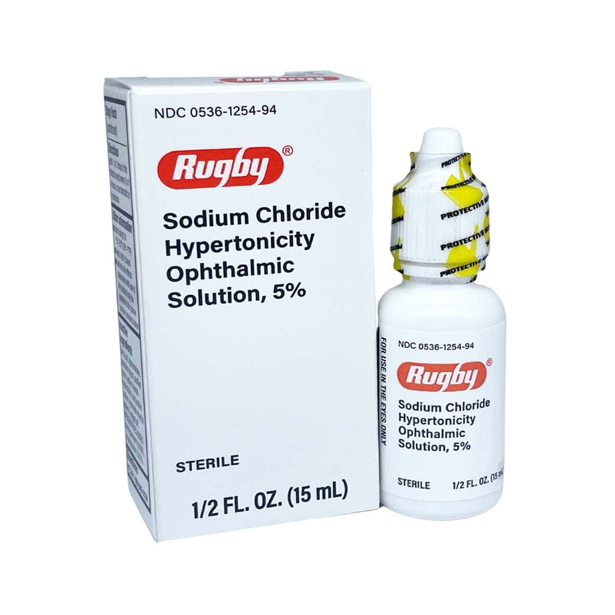 Rugby Hypertonicity Ophthalmic Solution Eye Drops - Image 2