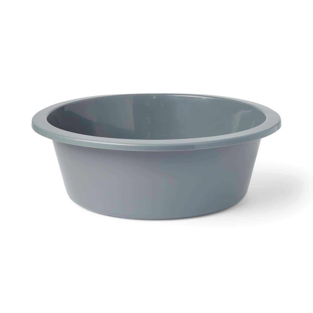 Medline Lightweight Round Plastic Washbasin - Image 2