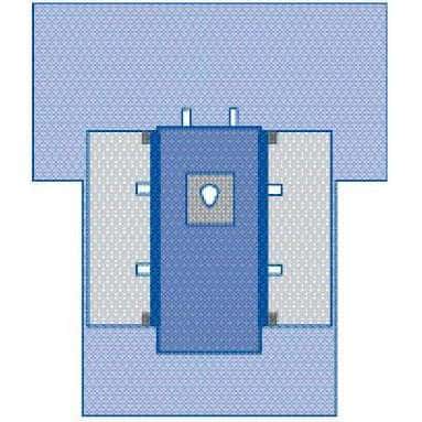 Medline Orthomax Hip Drape with Pouches - Image 1