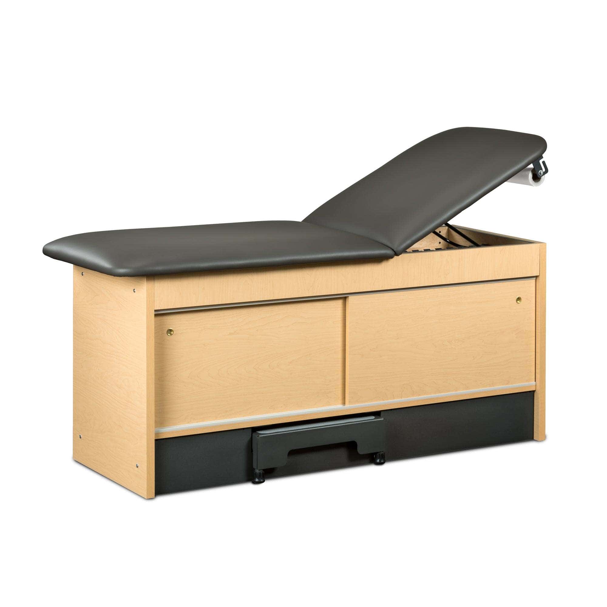 Clinton cabinet style step-up treatment table with 2 sliding doors - Image 2