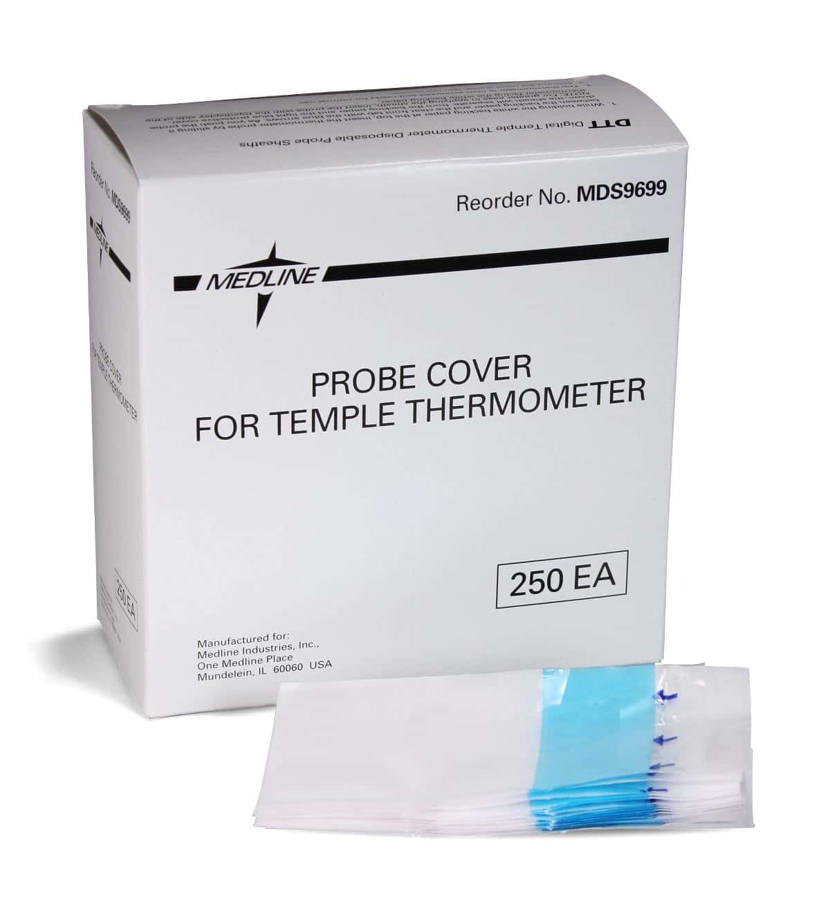 Medline Temple Thermometers Probe Covers - Image 2