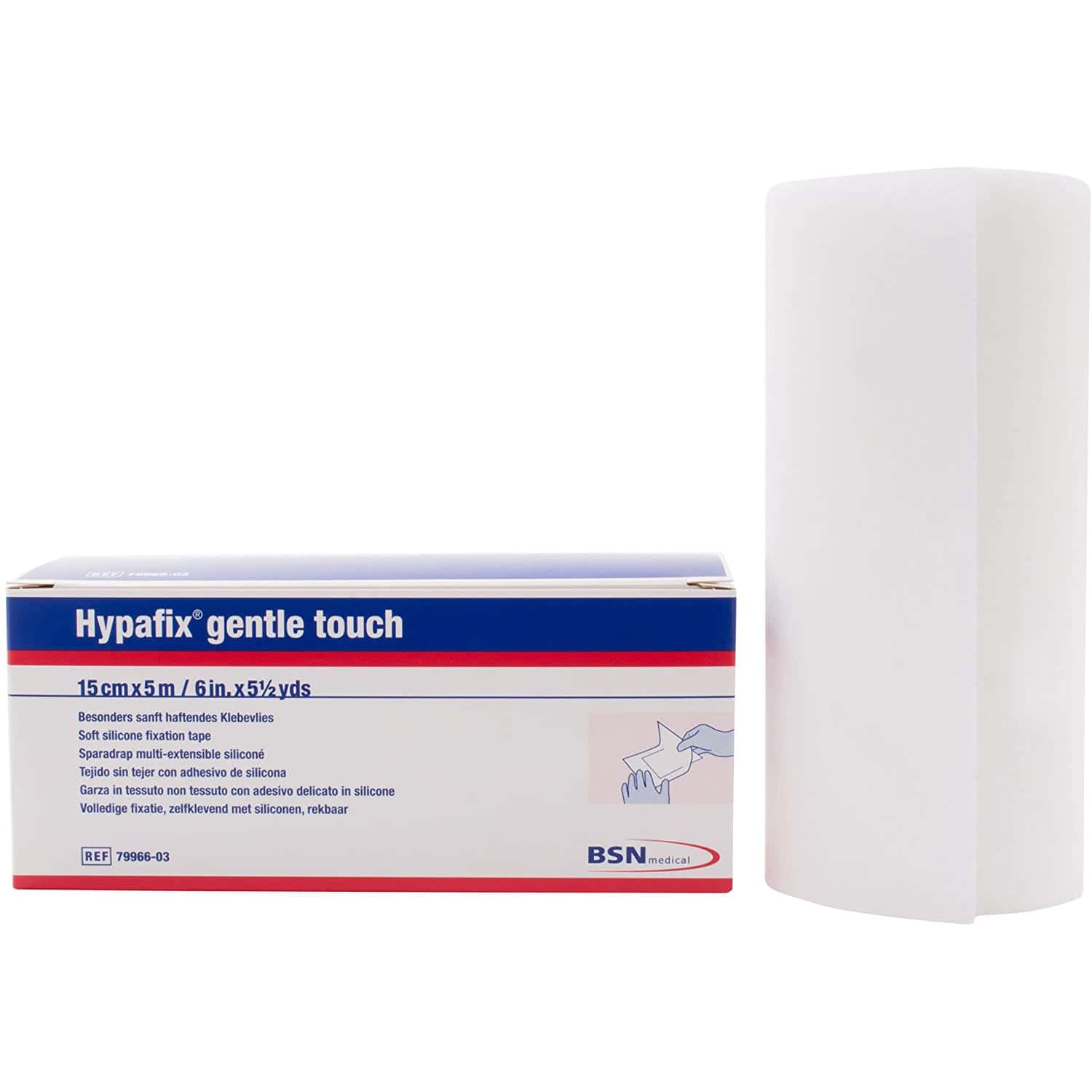 Hypafix Gentle Touch Dressing Retention Tape, White - Image 4