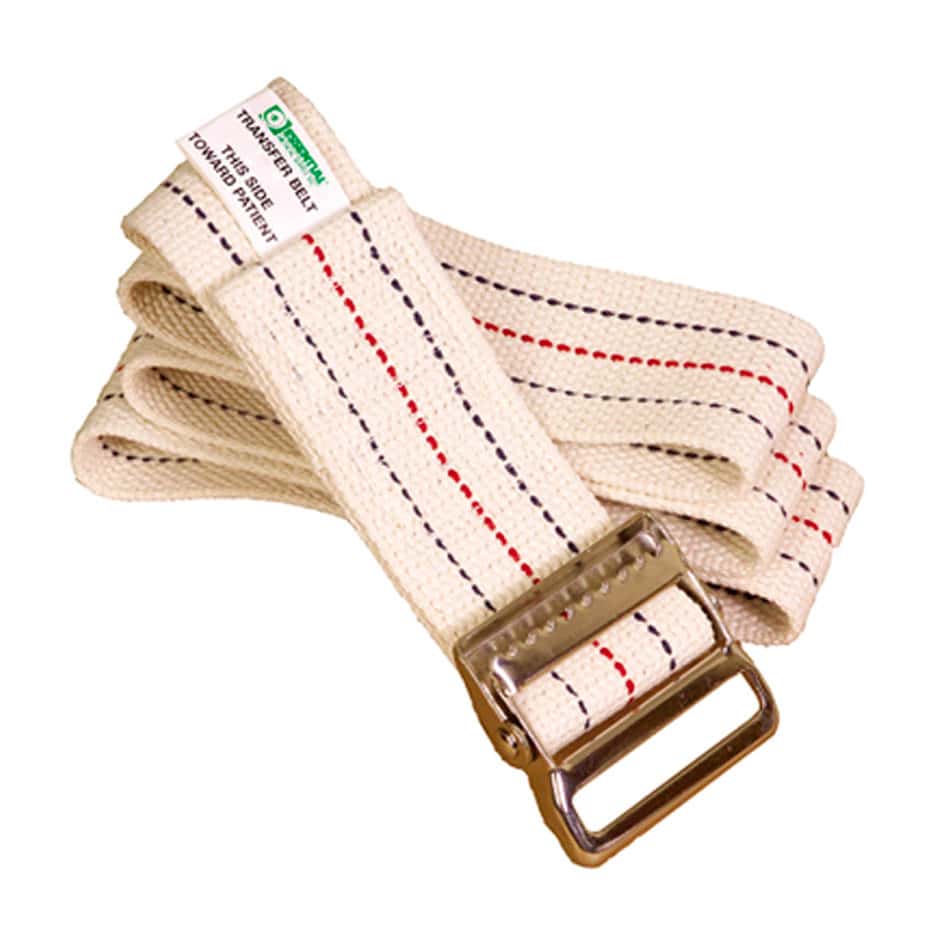Essential Medical Standard Gait Belt with Metal Buckles - Image 1