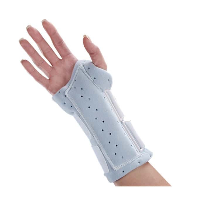Deroyal Universal Foam Wrist Splint With Binding - Image 2