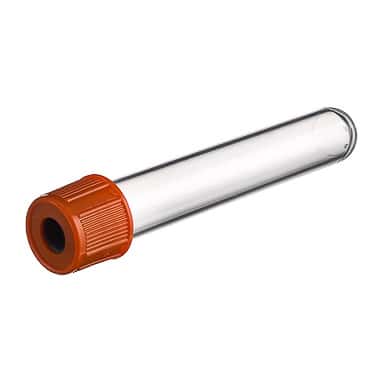 Vacuette Multiplex Premium Secondary Tube with Orange Screw Closure - Image 1