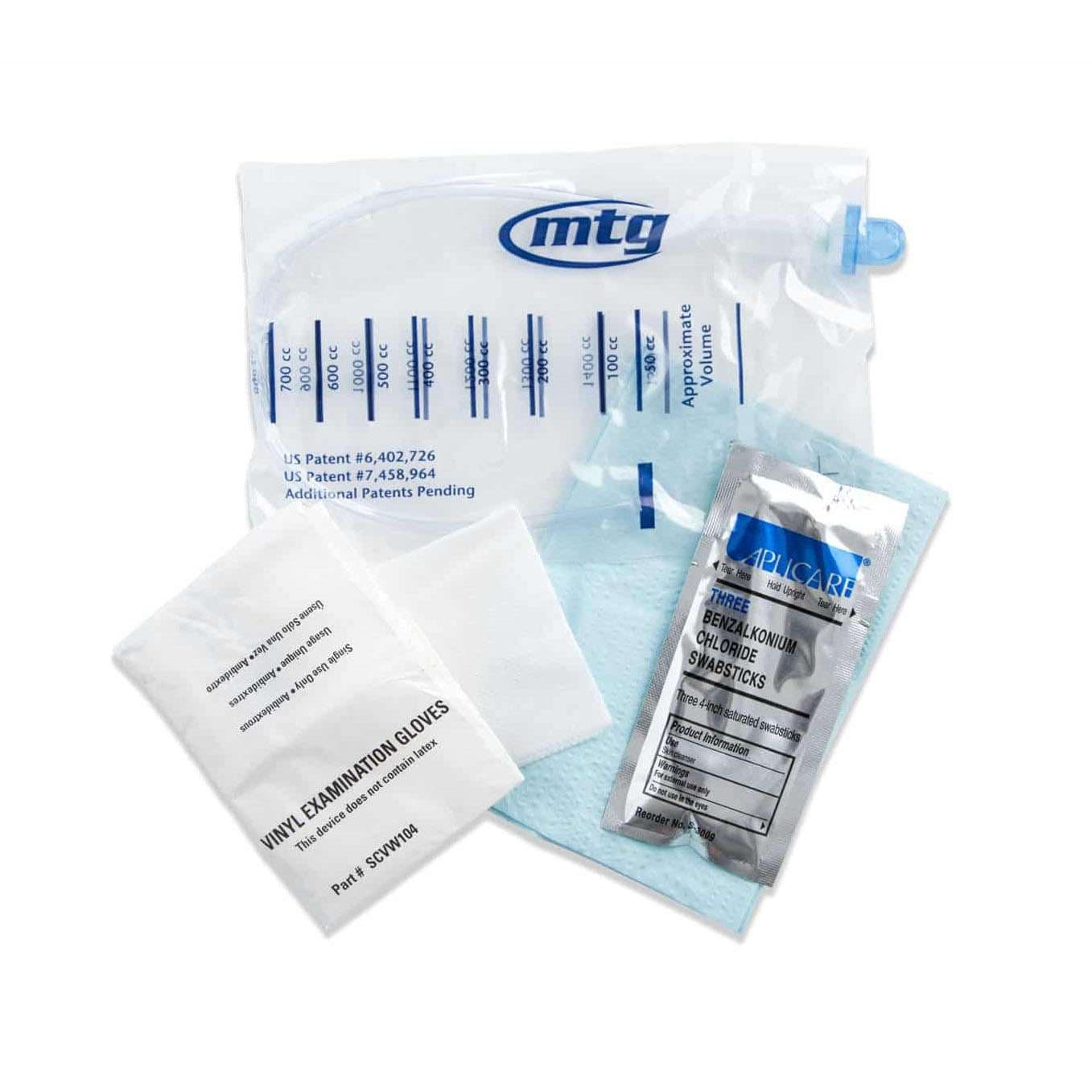 MTG EZ-Advancer Mini-Pak Closed System Catheter Kit