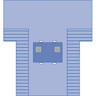 Medline Sterile Bilateral Limb T-Drape - Image 2