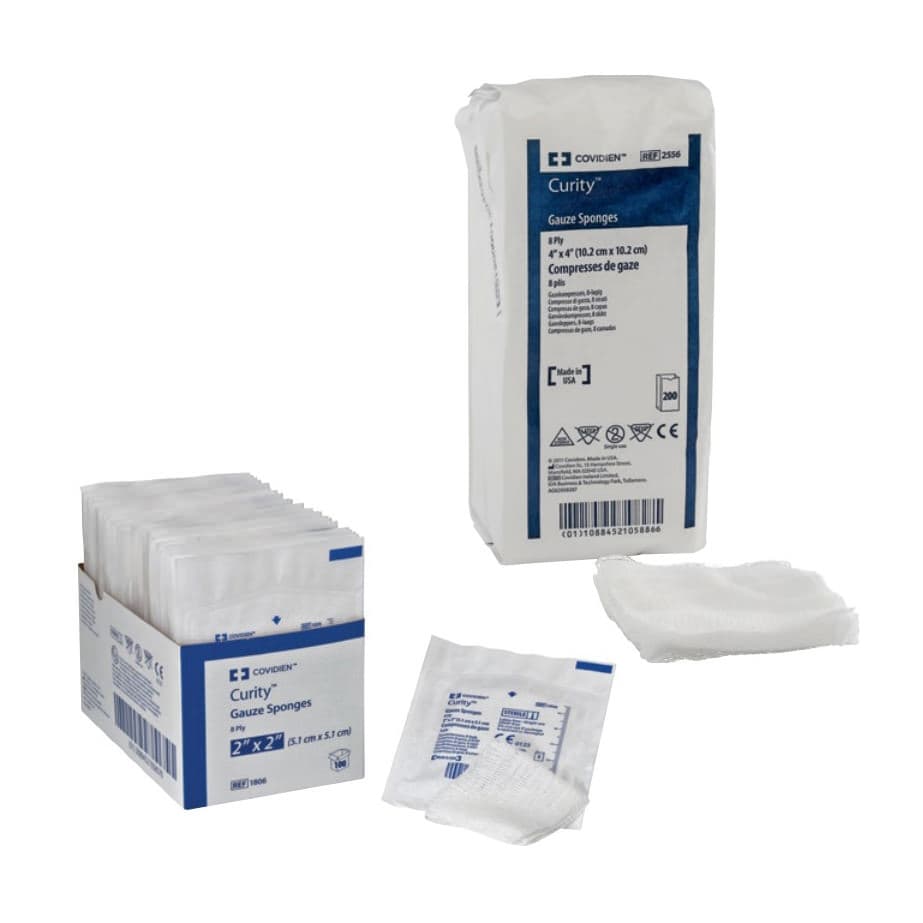 Curity Sterile Gauze Sponges with Peel Back Package - Image 1