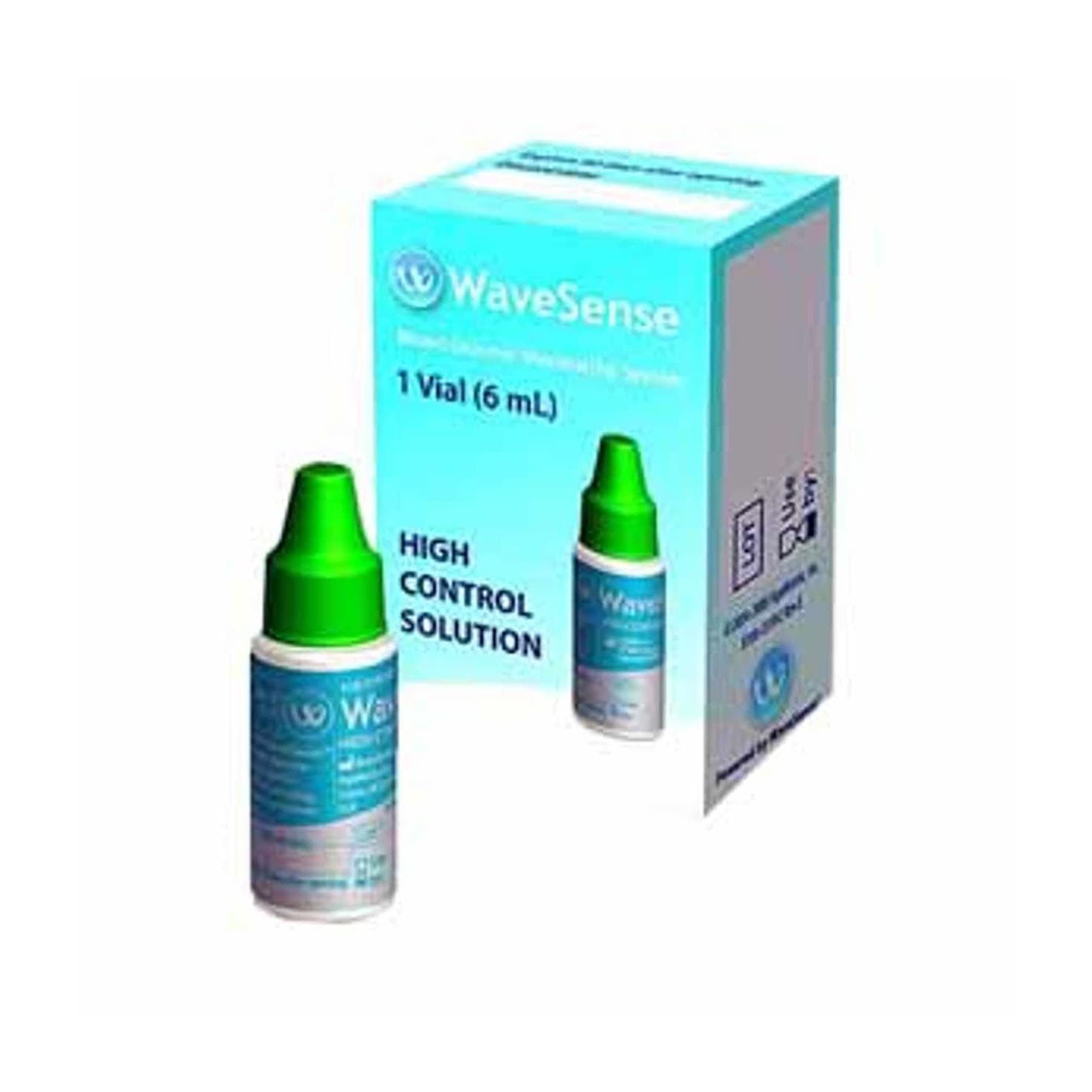 Agamatrix WaveSense Normal and High Blood Glucose Control Solution - Package of 2