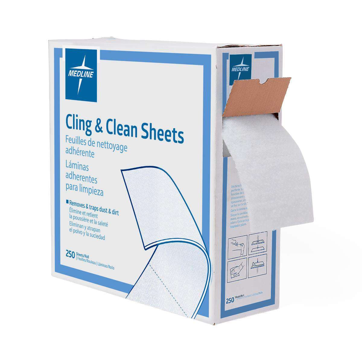 Medline Cling and Clean Dust Sheet - Image 1