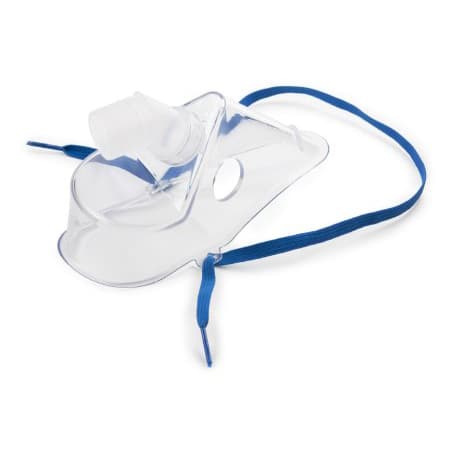 McKesson Aerosol Mask Clear Adjustable Head Strap Noninflatable One Size Fits Most - Image 1