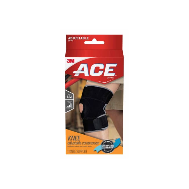 3M ACE Knee Brace One Size Fits Most Left or Right Knee - Image 1