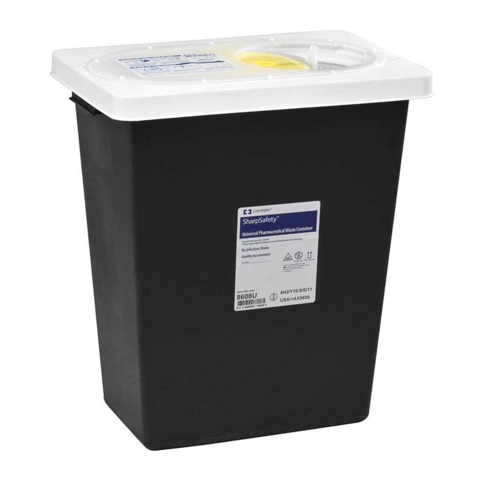 SharpSafety RCRA Waste Container with Sliding Lid - Image 3