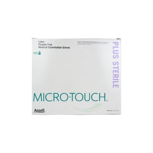 Ansell Micro-Touch Plus Sterile Singles Gloves - Image 1