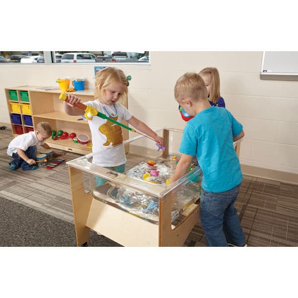 Jonti-Craft low mobile straight-shelf - Image 4