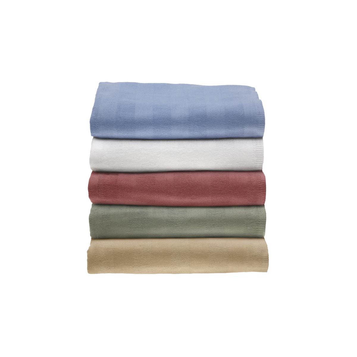 Medline Herringbone Spread Blankets - Image 2