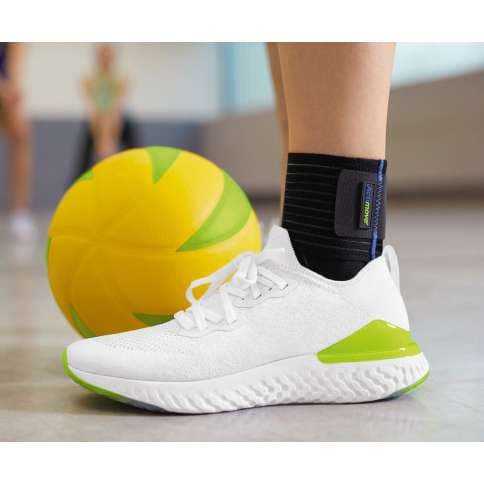 Actimove Ankle Support Elastic Wrap Around, Black - Image 8