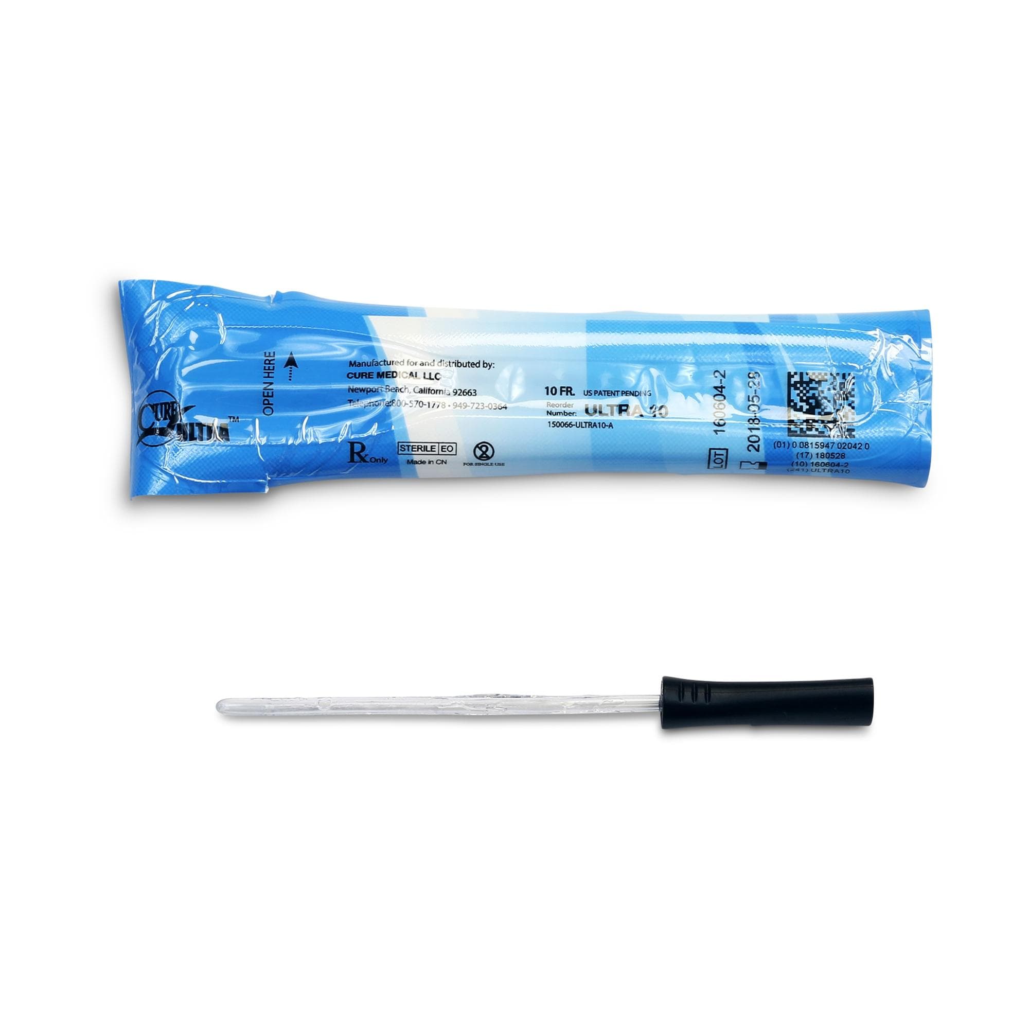 Cure Ultra Ready-to-Use Lubricated PVC Catheter for Women