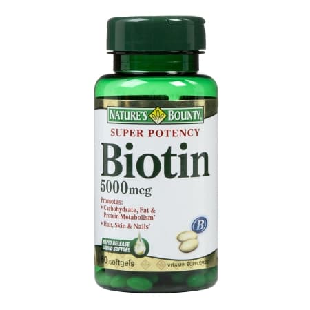 Nature'S Bounty Biotin Supplement Softgel