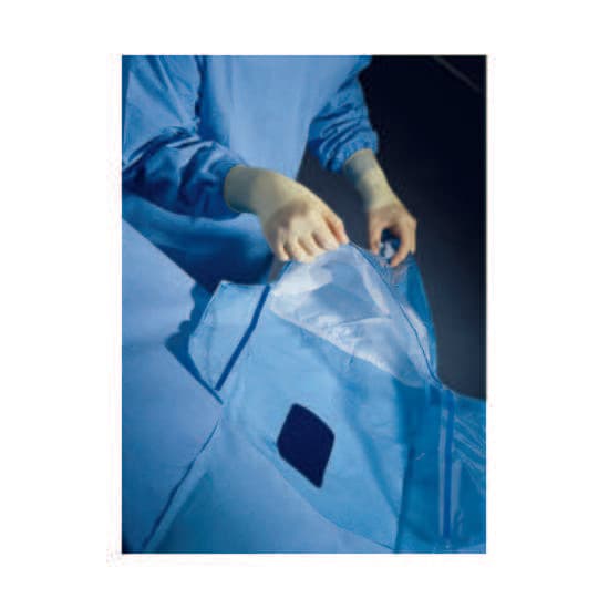 O and M Halyard Inc Urological Drape Blue 112 W x 63 W x 131 L Inch - Case of 10 - Image 1