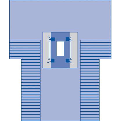 Medline Cardiovascular Drape with Pouches and Ties - Case of 8 - Image 1