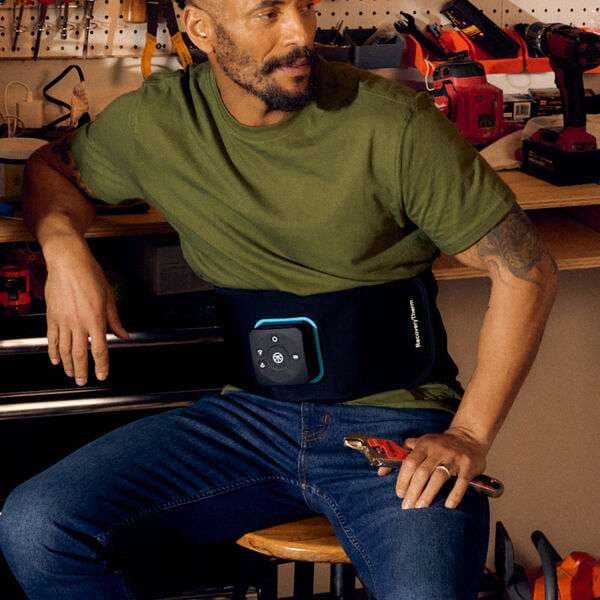 Therabody RecoveryTherm Back Heat and Vibration Therapy For Lower Back - Image 7