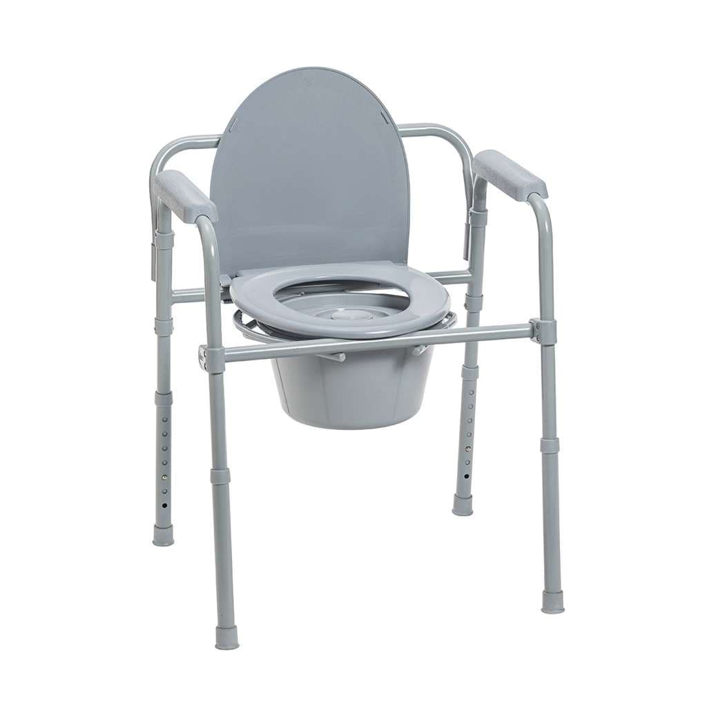 Drive Medical Folding Steel Commode