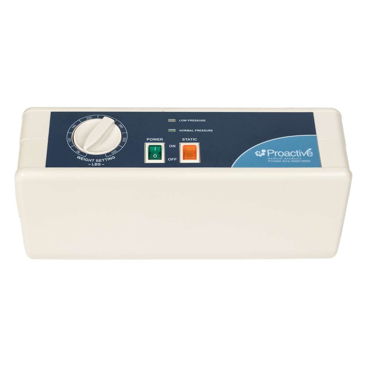 Protekt Aire 3600AB Low Air Loss/Alternating Pressure Mattress System with Raised Side Air Bolsters - Image 4