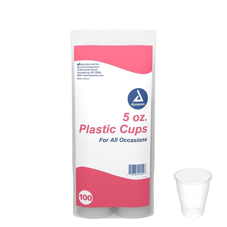 Dynarex Disposable Plastic Drinking Cup - Image 2