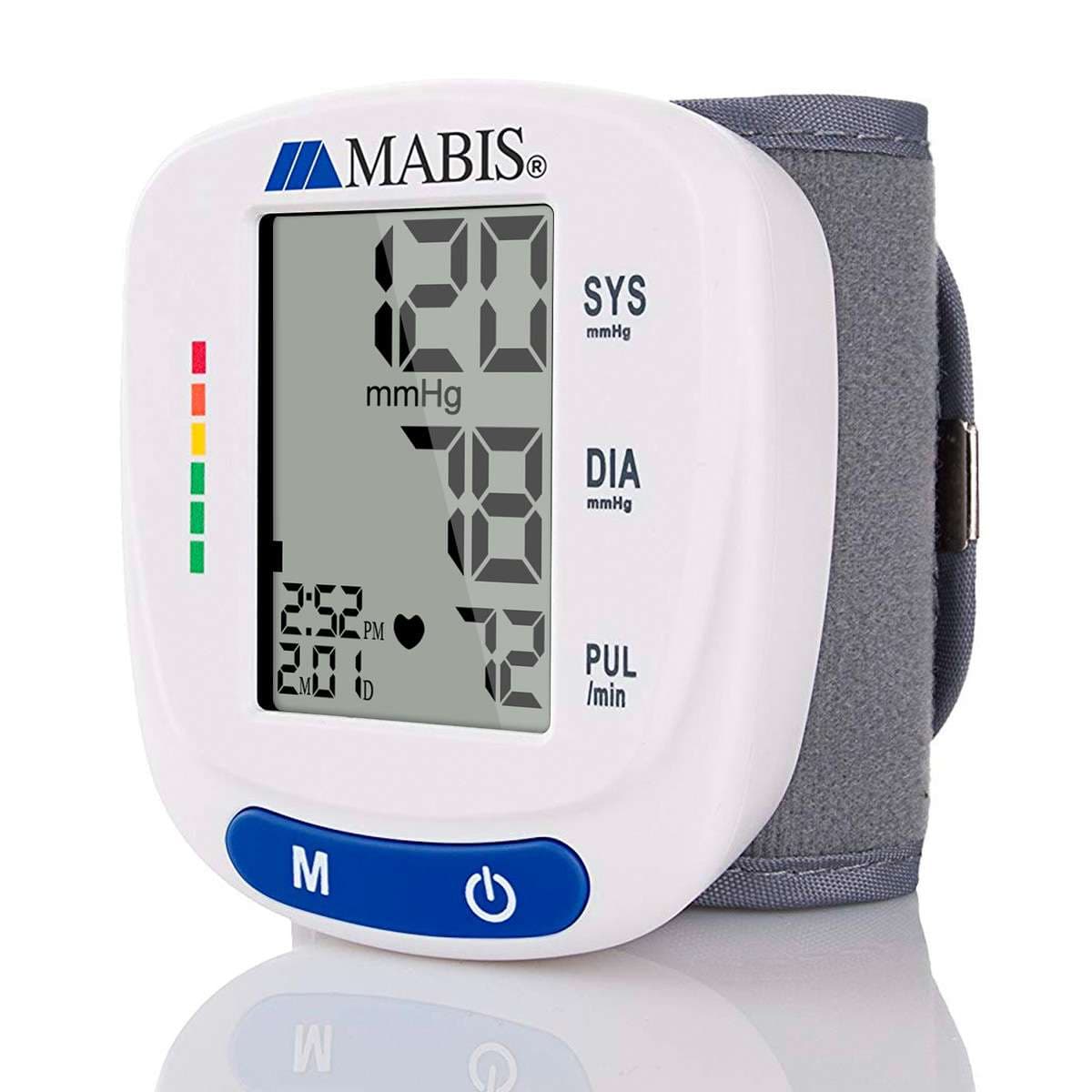 Mabis Digital Wrist Blood Pressure Monitor