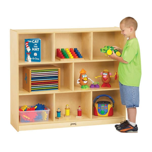 Jonti-Craft® Mega Mobile Single Toy Storage Bookshelf
