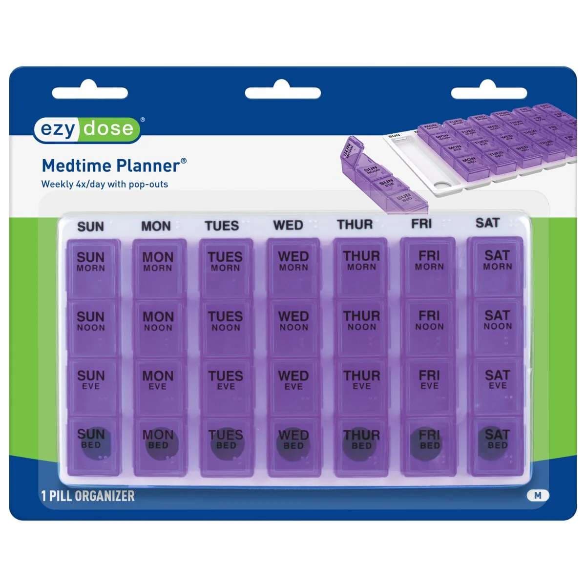 One-Day-At-A-Time Pill Organizer, Medium - Image 1