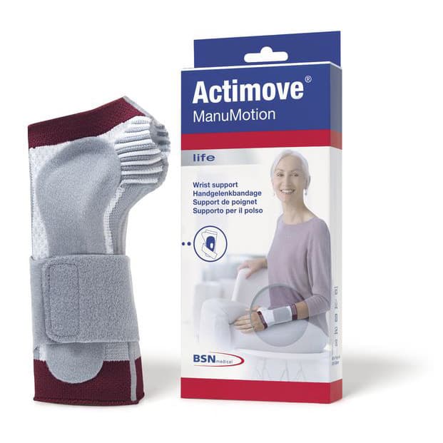 Actimove ManuMotion Wrist Support, White