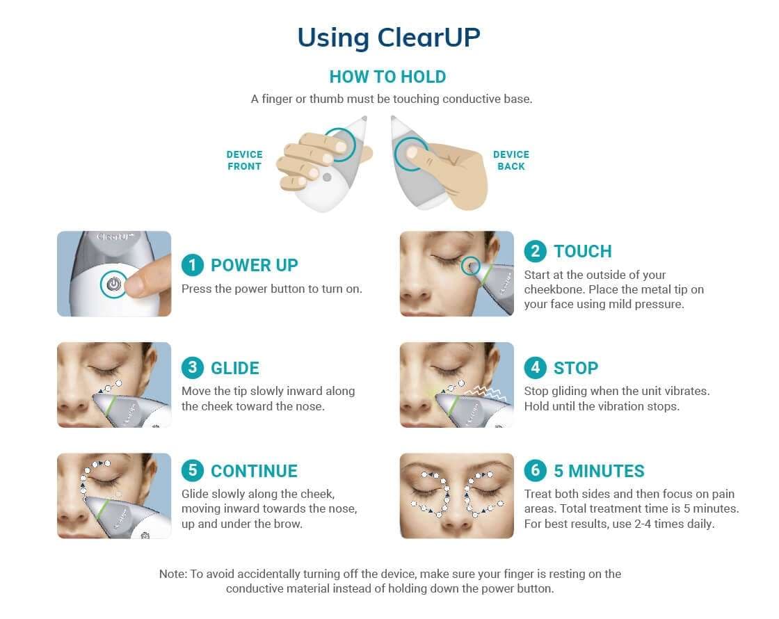 Tivic ClearUP 2.0 Bioelectronic Sinus Relief Device - Image 4