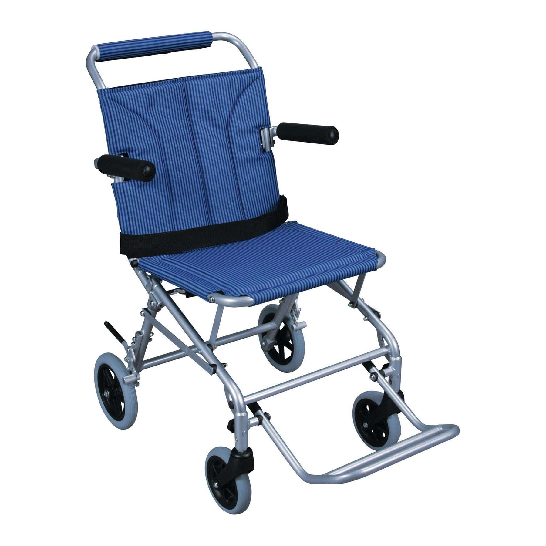 Drive Medical Super Light Folding Transport Wheelchair With Carry Bag