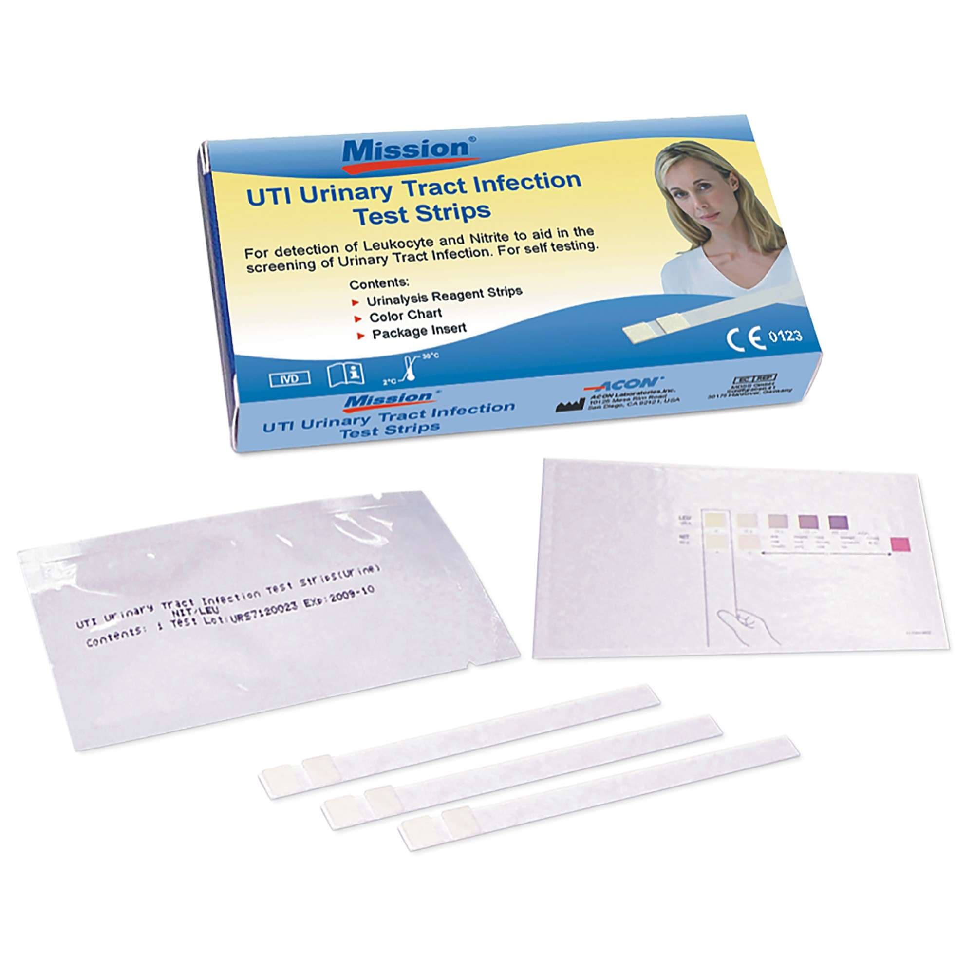 Mission UTI Urinary Tract Infection Test Strip