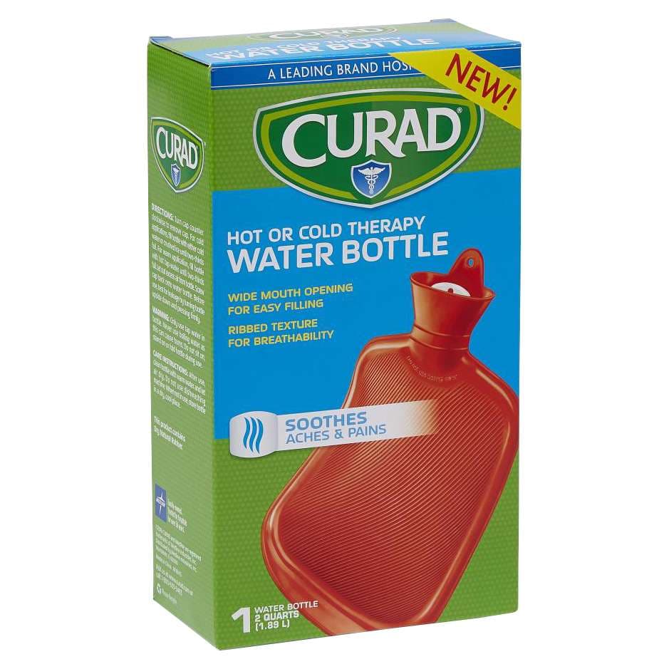 Curad Hot Or Cold Therapy Water Bottle, 2qt