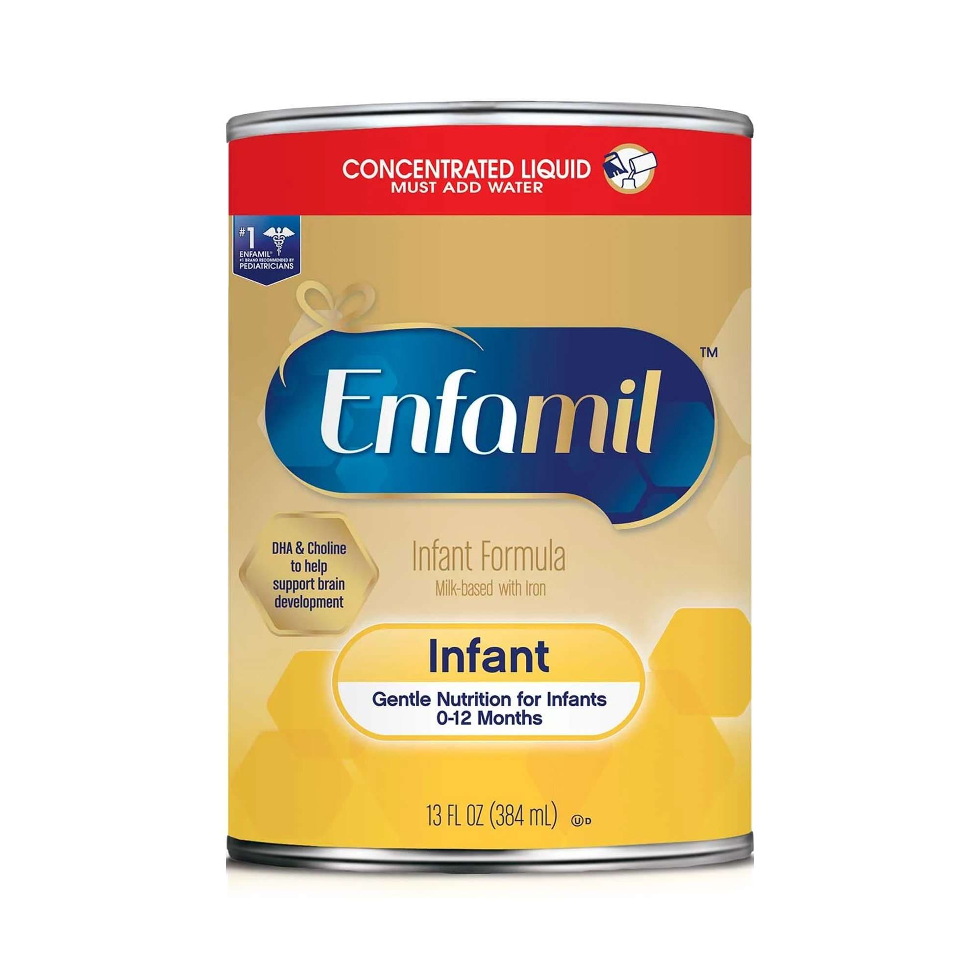 Enfamil Concentrate Infant Formula, Unflavored