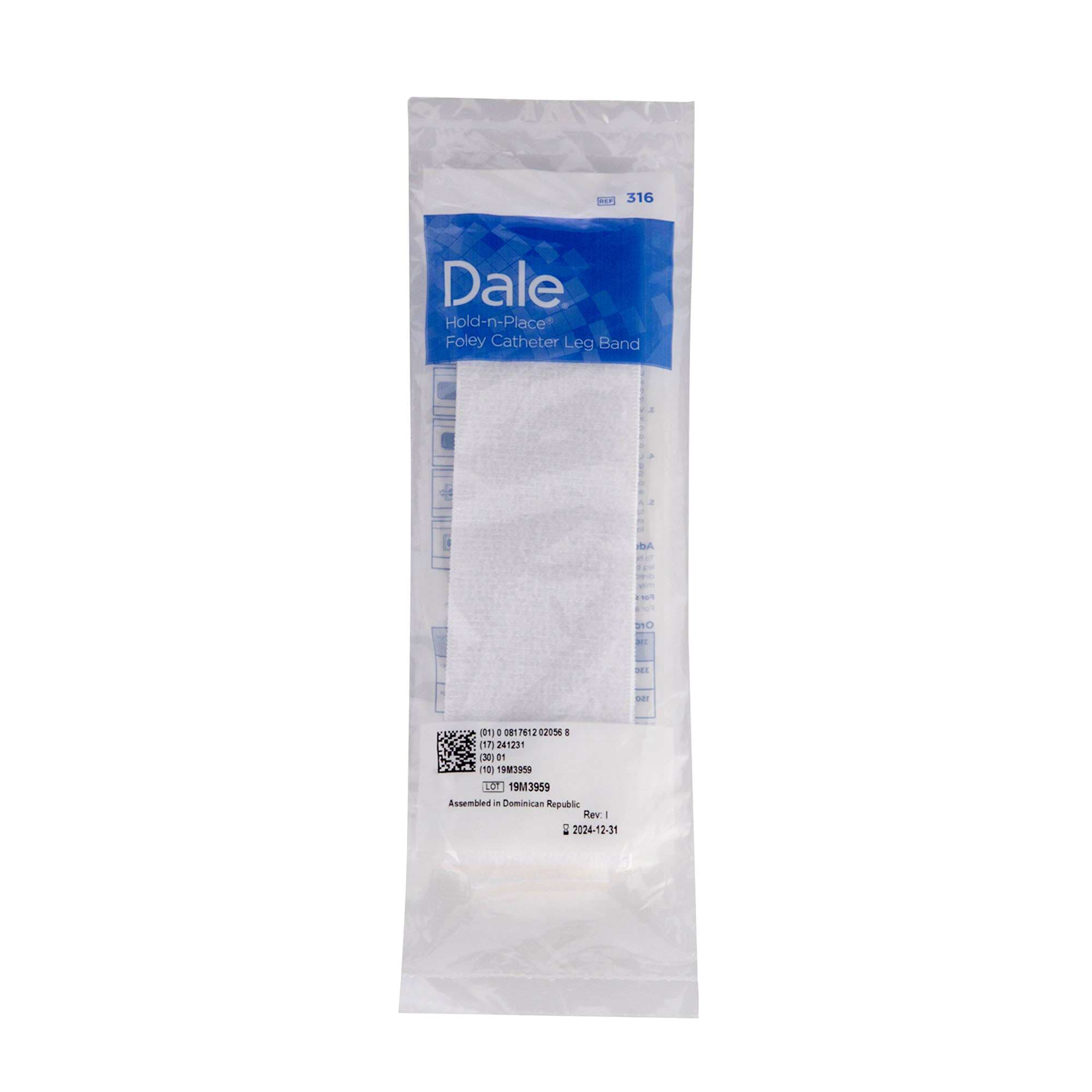 Dale Hold-N-Place Leg Band Foley Catheter Holder - Image 4