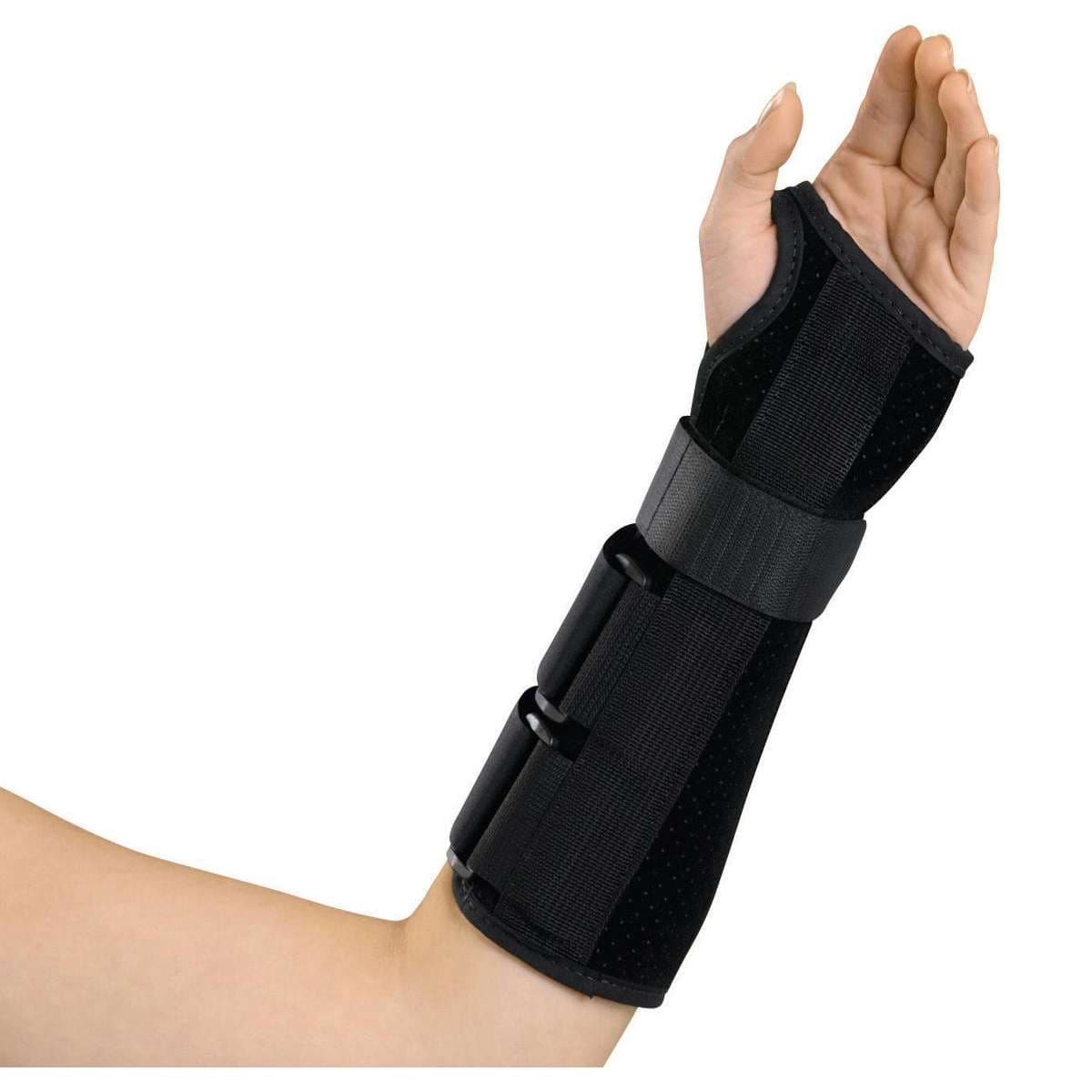 Medline Deluxe Wrist and Forearm Splints, 10 Inch - Image 1