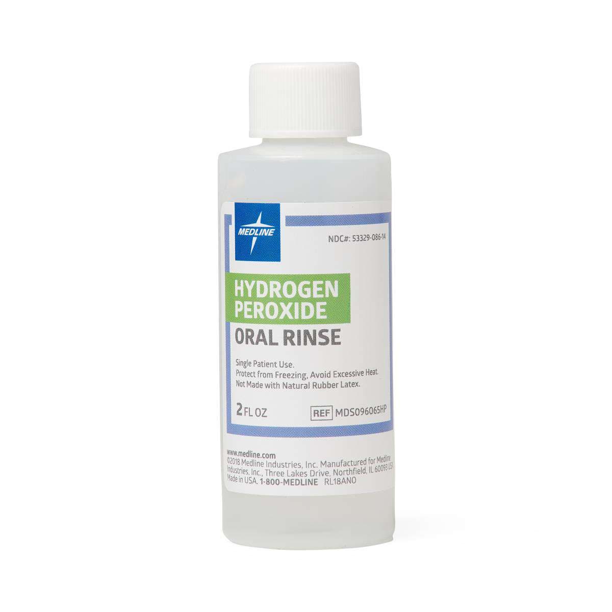 Medline Peroxi-Fresh 1.5% Hydrogen Peroxide Mouthwash, 2 oz