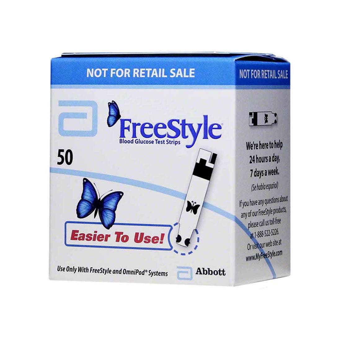 FreeStyle Blood Glucose Test Strip - Image 1